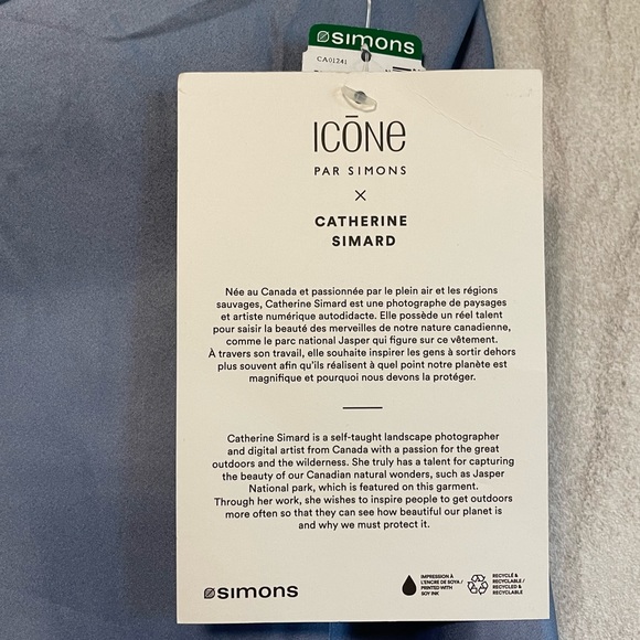 NWT Simons Icone x Catherine Simard Satin Printed Midi Skirt - Picture 5 of 8